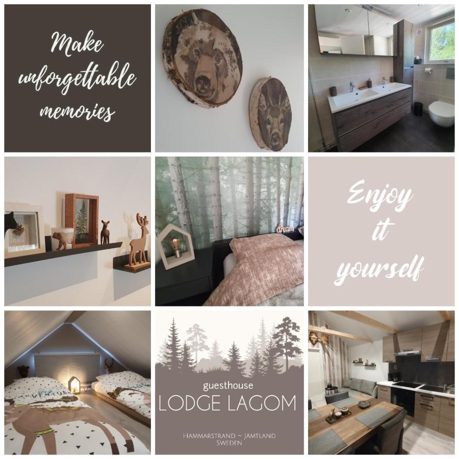Luxury Guesthouse 'Lodge Lagom' - Hammarstrand-Jaemtland Esterno foto